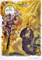 Moses and the burning bush contemporary Marc Chagall